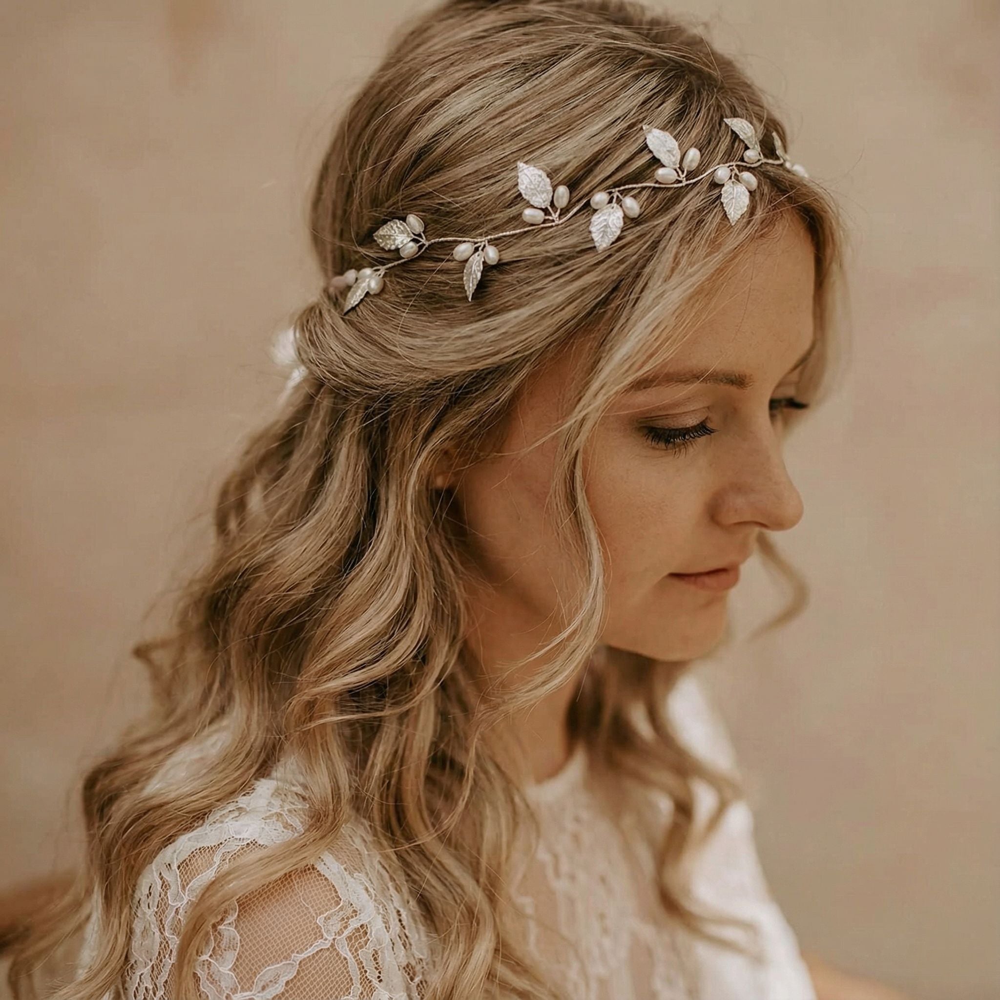 brautfrisur lange haare