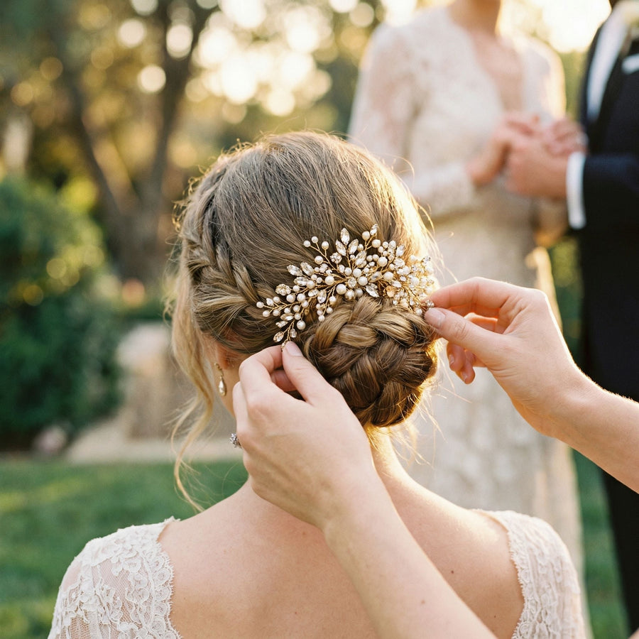 Der passende Haarschmuck zum Brautkleid - Qual oder Wahl?