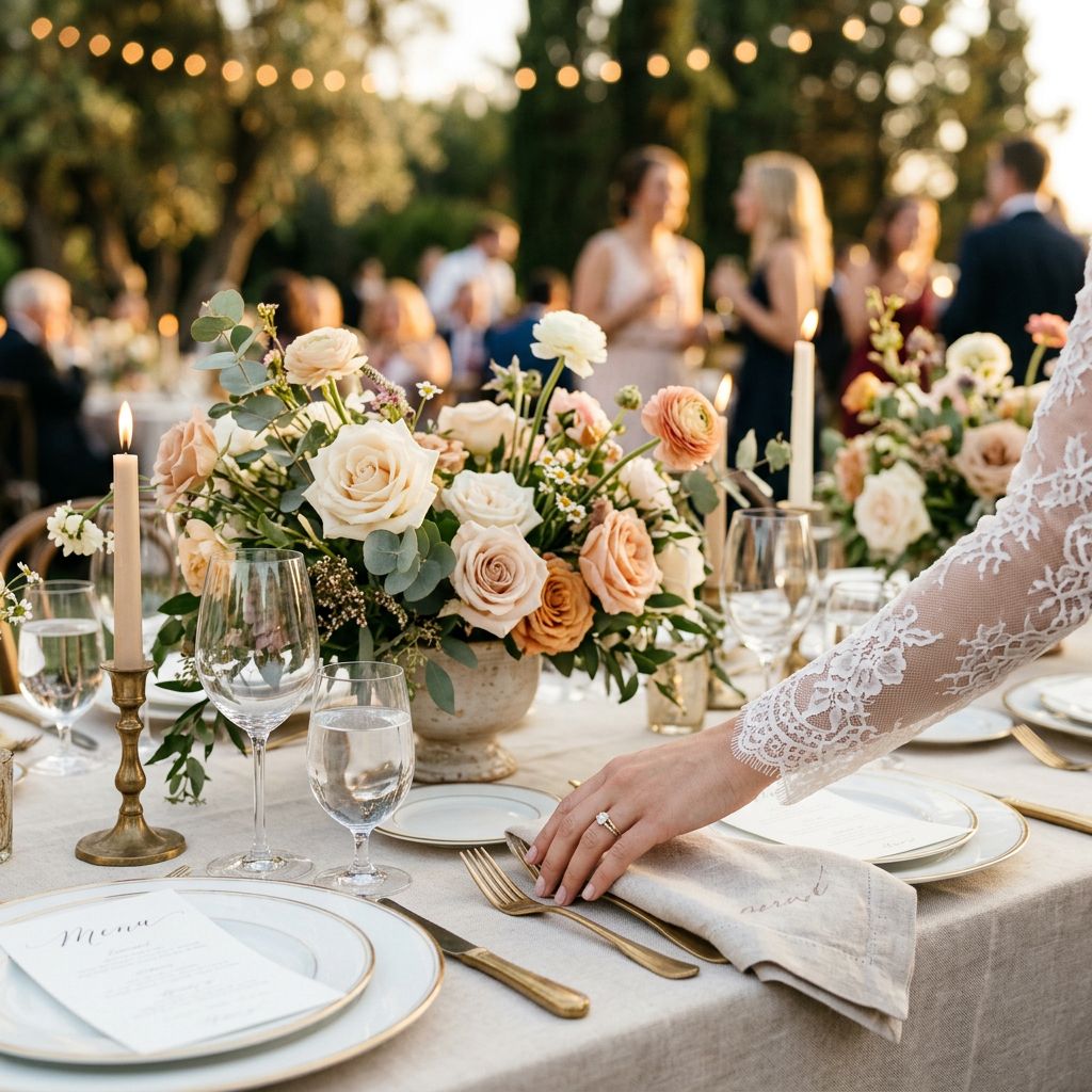 Tischdeko Hochzeit: Stilvolle Ideen für deine Tafel