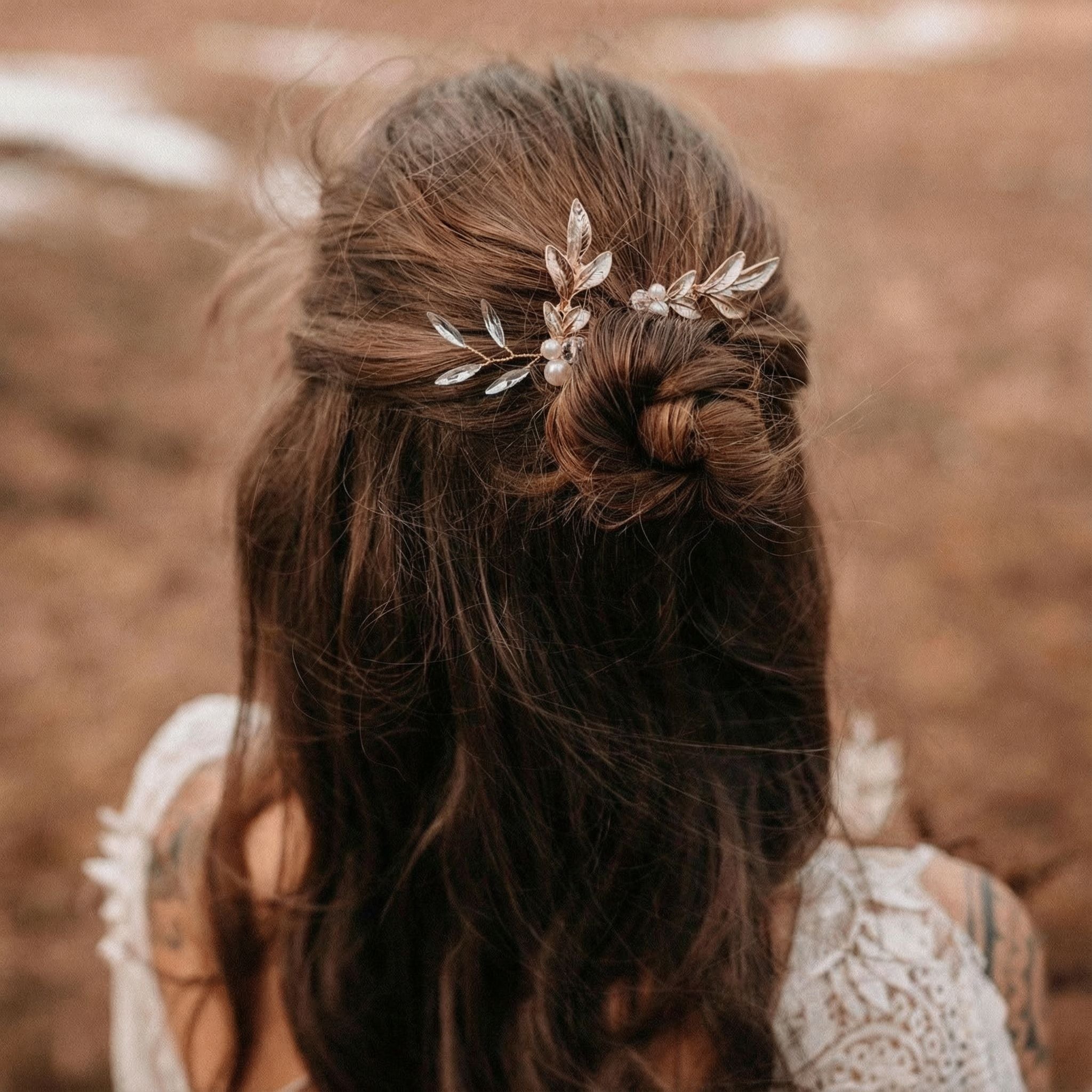 Haarschmuck Boho Brautkleid – zarte Inspiration für Bräute