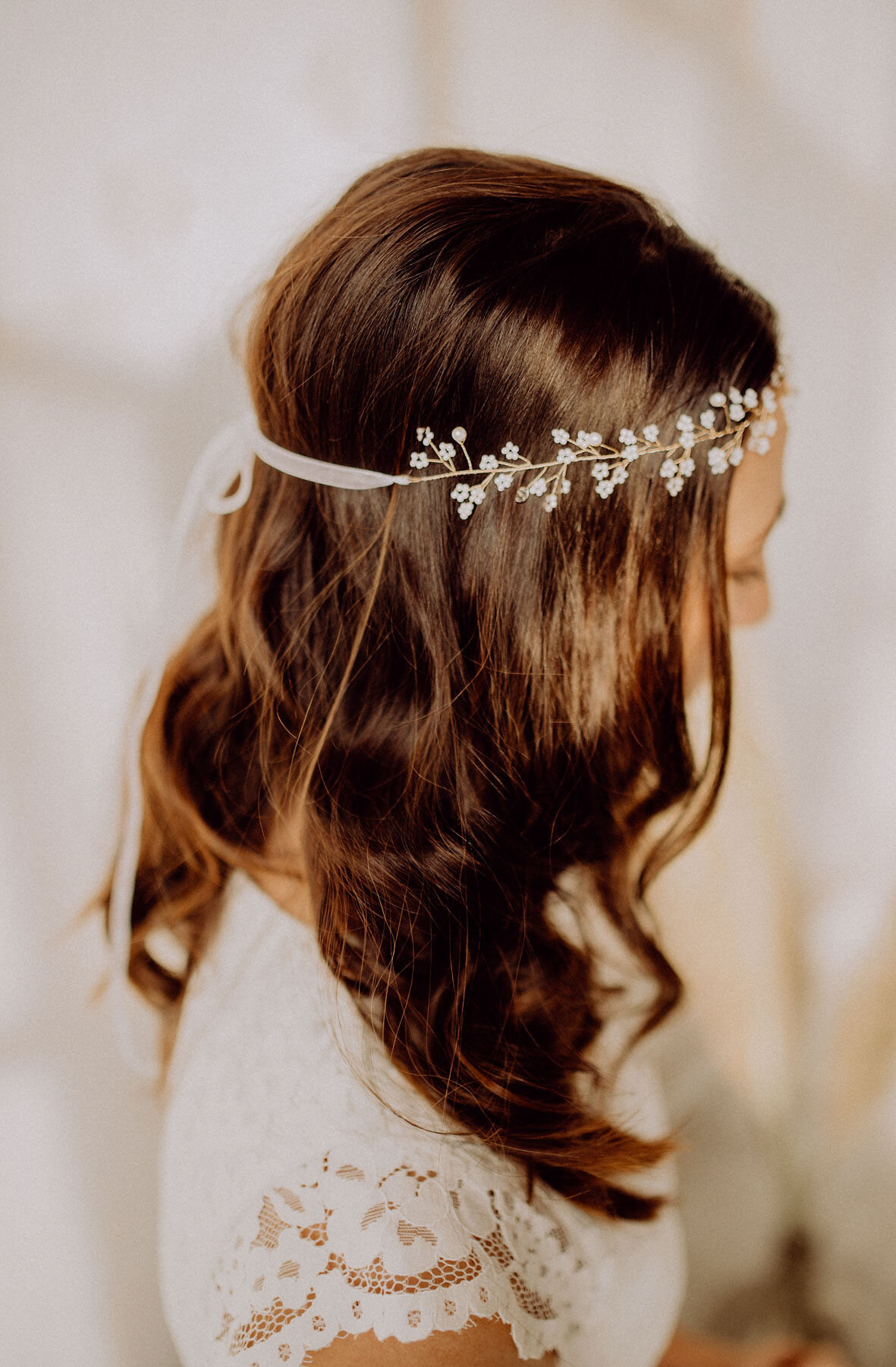 edel Haarschmuck GABRIELLE Klassisch schlicht Musterst\u00fcck Hochzeit Minimalistisch Perlen Braut Haarkamm Elegant Gold Modern